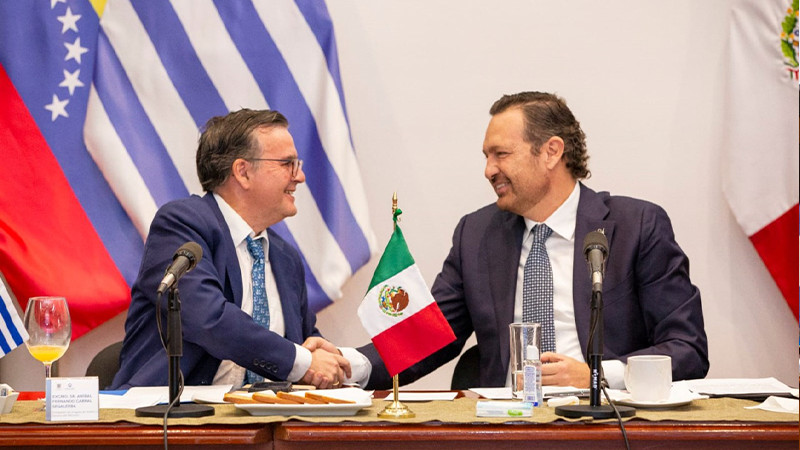 Fortalece gobernador de Querétaro relaciones de amistad con países de América Latina y el Caribe 