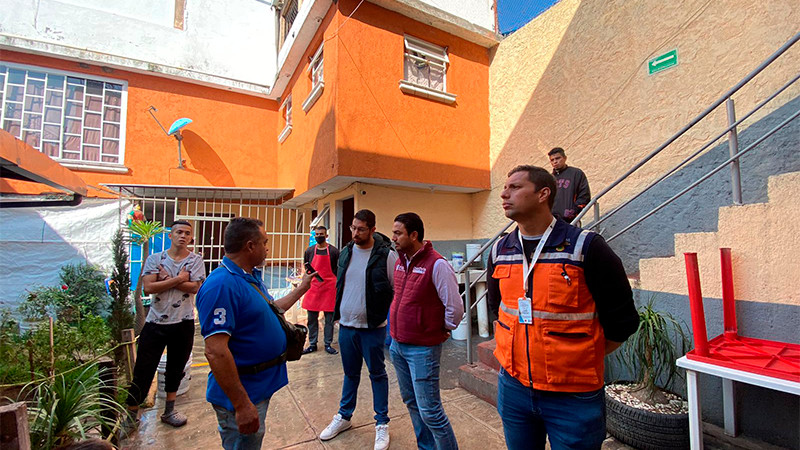 Verifican Segob y SSM Centros de Rehabilitación para las Adicciones en Morelia 