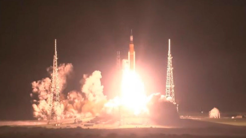 Por fin, NASA lanza la misión Artemis I con éxito tras varios intentos fallidos 
