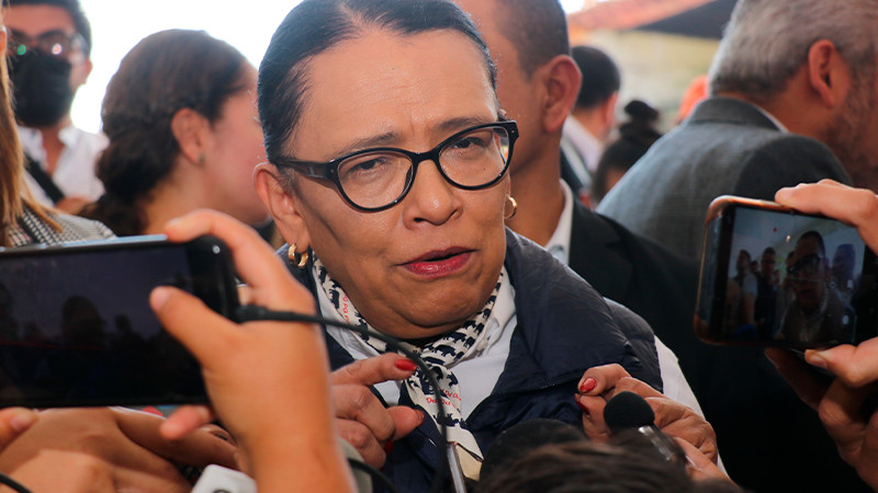El 99% de los alcaldes michoacanos van por el camino correcto: Rosa Icela Rodríguez 