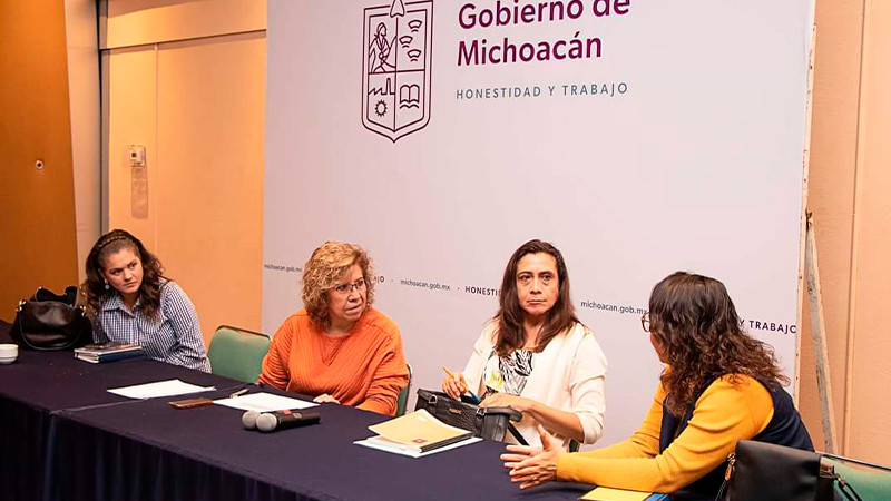 Contribuye Seimujer a fortalecer Buzón Naranja en el Gobierno de Michoacán