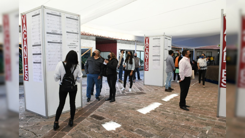  Sexta Feria del Empleo en Morelia y cinco municipios, este 30 de noviembre  