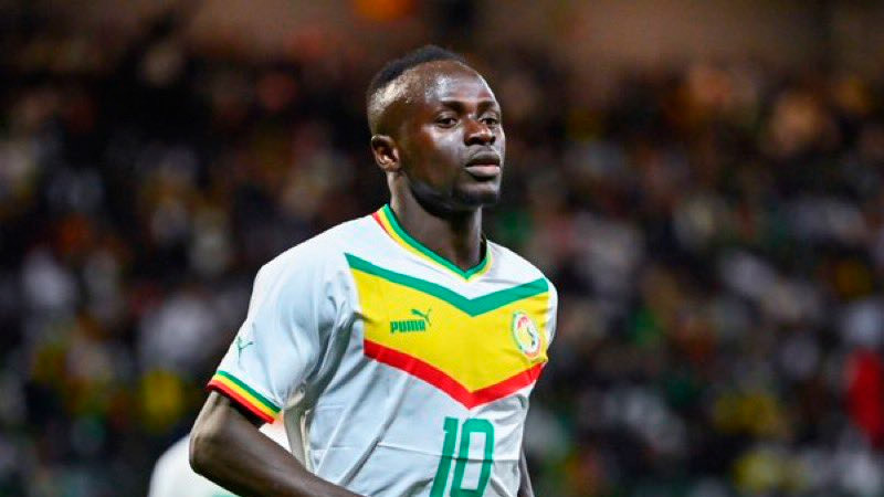 Sadio Mané fuera del mundial Qatar 2022 por lesión.  