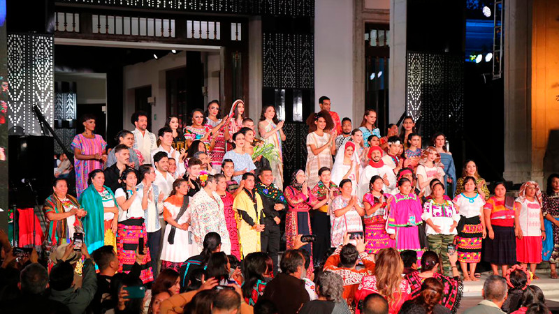 Centro Cultural Los Pinos realiza segunda edición de ORIGINAL, encuentro de textil mexicano, bajo la inspiración p'urhépecha