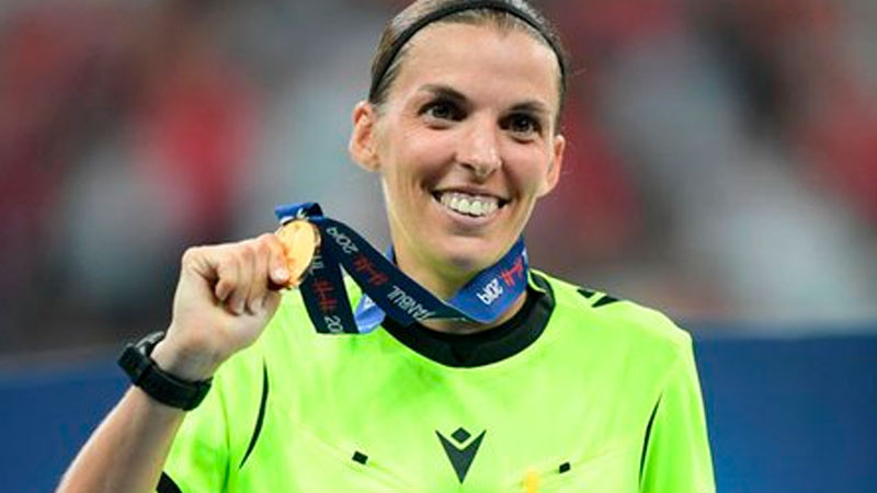 Stephanie hará historia al ser la primera mujer árbitro en inaugurar una Copa del Mundo 