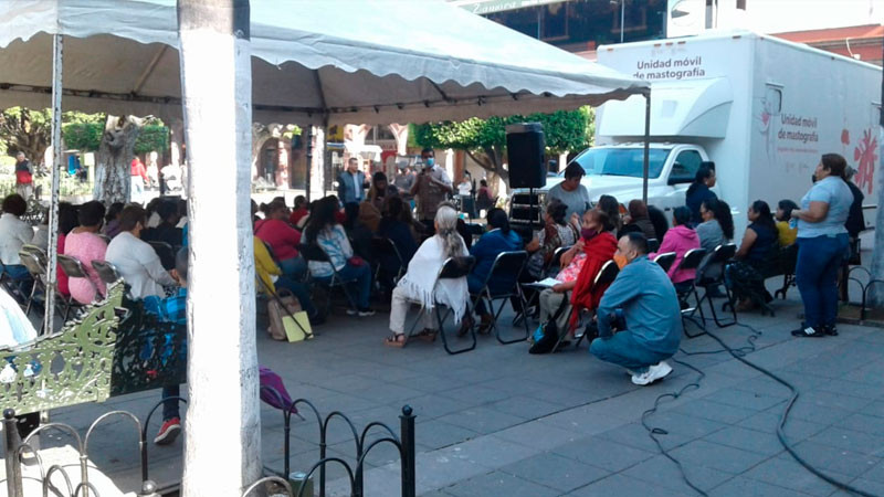 Más de mil mastografías, realizadas a través de Unidades Móviles 