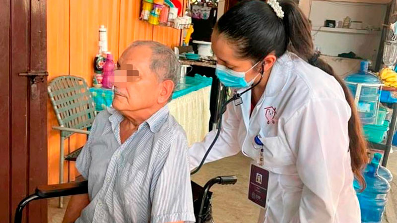 A través de Salud en tu Familia, se brinda atención a 572 pacientes con discapacidad en Michoacán 