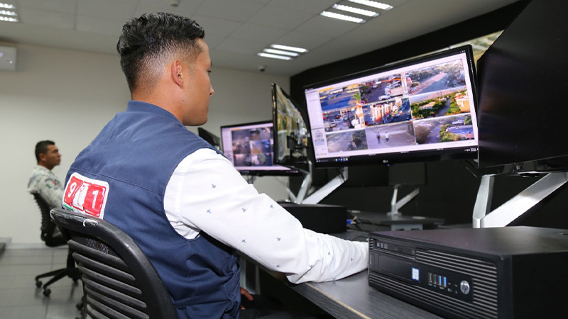 Verifican operatividad de los  subcentros de C5i en Coalcomán, Apatzingán y Lázaro Cárdenas, Michoacán 