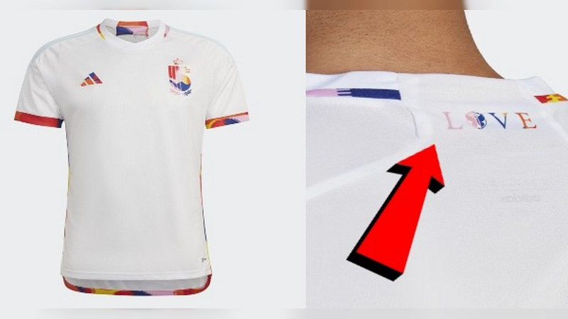 Prohíbe FIFA a Bélgica utilizar playera con la palabra “Amor” en el Mundial de Qatar 