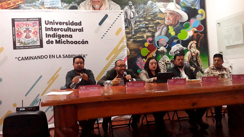 Realiza UIIM conversatorio “Derechos, luchas y resistencias de los pueblos indígenas” en Cherán