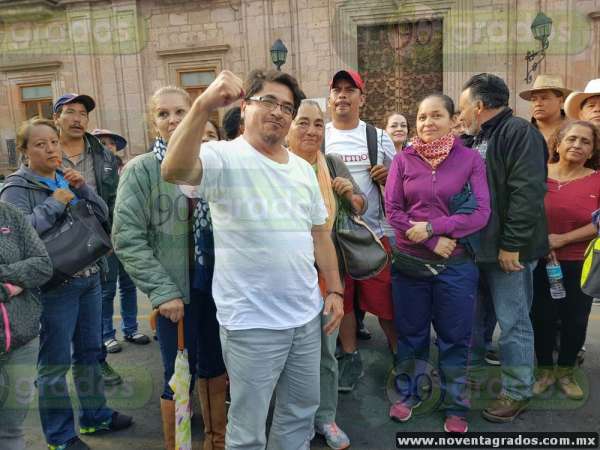 Líder de la CNTE realiza mitin en Morelia tras salir de prisión - Foto 1 