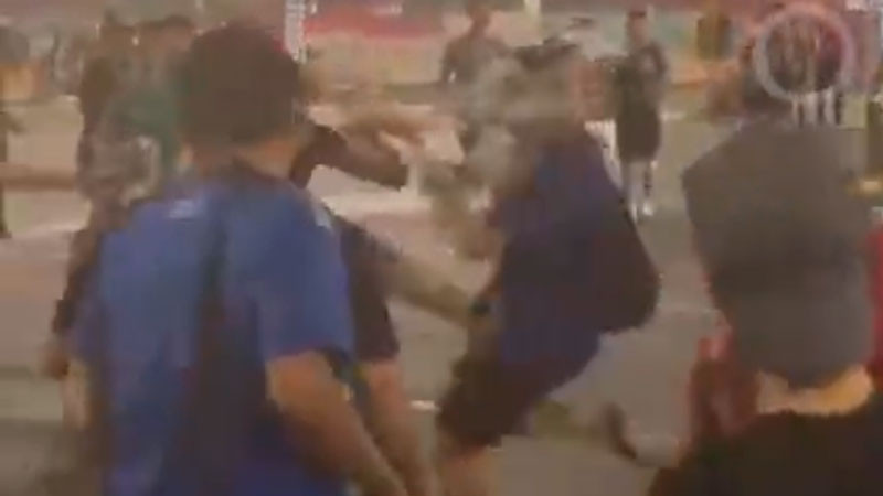 Mexicanos y argentinos protagonizan pelea a golpes en Qatar 