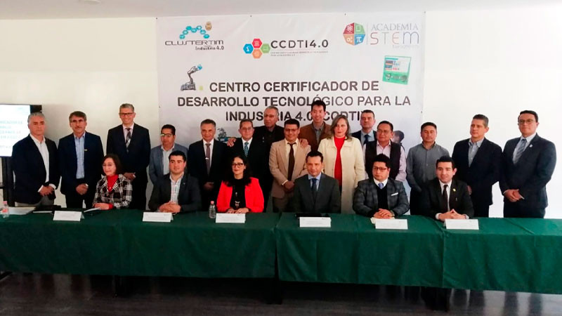 Abrirán Centro Certificador de Desarrollo Tecnológico para la Industria, en Morelia 