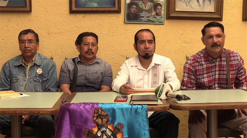 El Consejo Supremo Indígena de Michoacán (CSIM), brinda rueda sobre la desaparición forzada de la familia Guzmán Cruz 