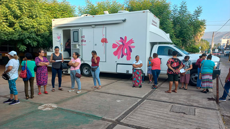 Ha realizado la Secretaría de Salud de Michoacán más de 13 mil mastografías en lo que va del año