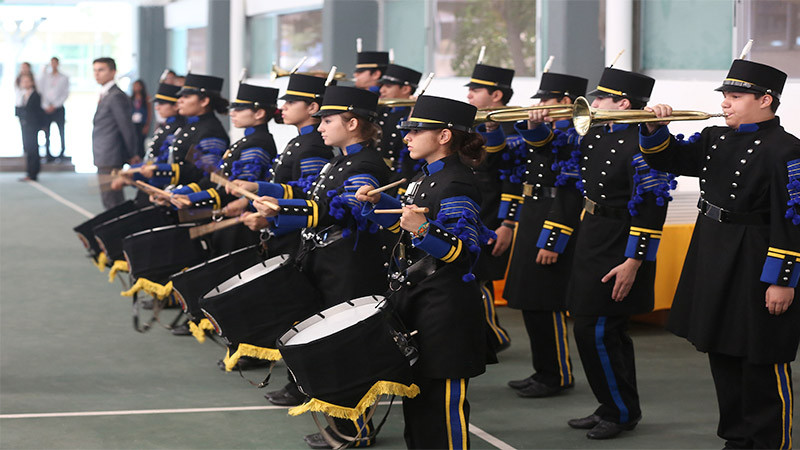 Celebran Evento Nacional de Escoltas y Bandas de Guerra del Tecnológico Nacional de México 