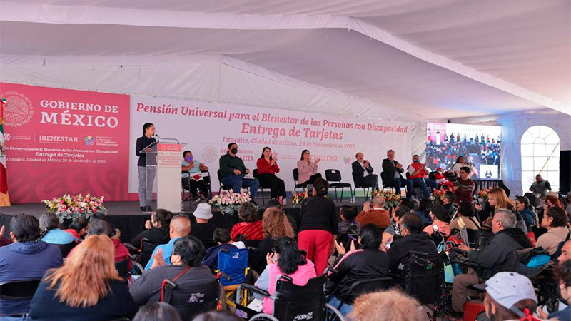 La Ciudad de México y  15 entidades colaboran para que la pensión a personas con discapacidad sea universal en todo el país 
