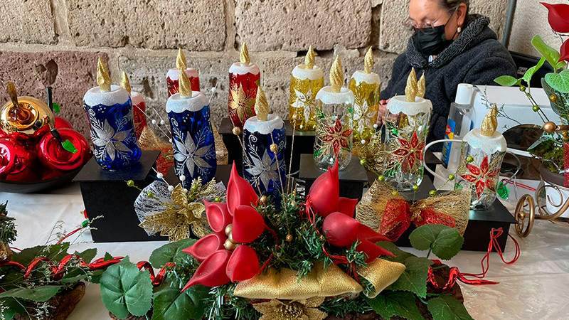 Invita Instituto Artesano Michoacano a las muestras artesanales navideñas 2022 