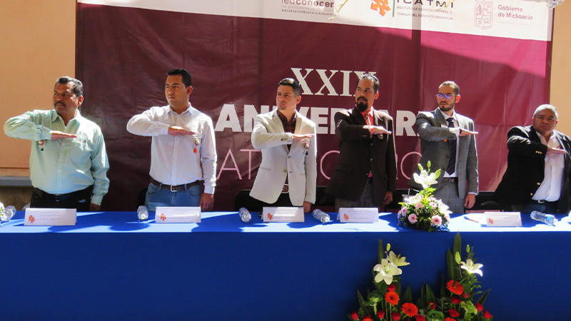 Festeja Icatmi Quiroga su XXIX aniversario; edil felicita logros de la institución 