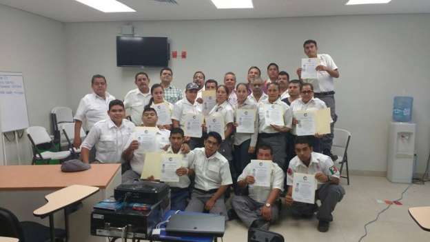 Lo que resta del año continuaran las capacitaciones para el personal de PC y Bomberos de Apatzingán  