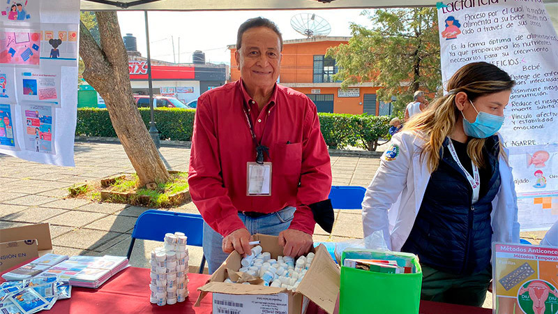 Acercan beneficios de Barrio Bienestar a habitantes de la Tenencia Morelos 