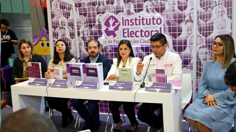 Michoacán presenta en la Fil2022, el IEM presento sus productos editoriales  