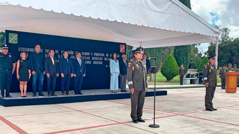 Hacen relevo en la 17ª Zona Militar  