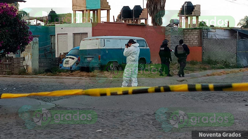 Hombre es asesinado a balazos dentro de su casa en Celaya, Guanajuato