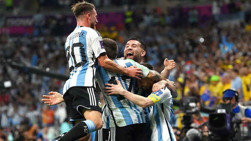 Argentina gana el pase a cuartos de final tras derrotar a la selección de Australia 