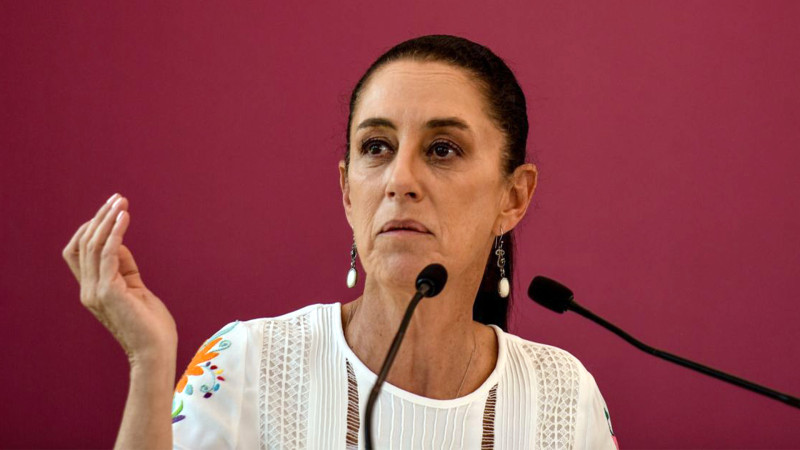 Claudia Sheinbaum cumple con las medidas cautelares del INE, apelará resolución de este instituto 