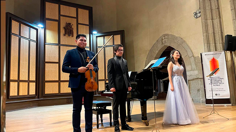 Celebran diputadas exitosa participación de artistas michoacanos en II Festival Internacional Tomás Luis de Victoria en España 