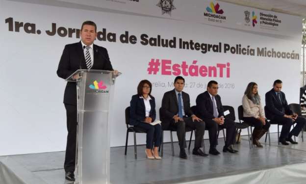 Realizan la Primera Jornada de Salud Integral Policía Michoacán - Foto 1 