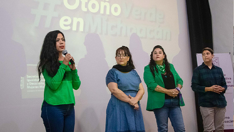 Presenta Seimujer documental sobre la lucha del aborto legal en Michoacán