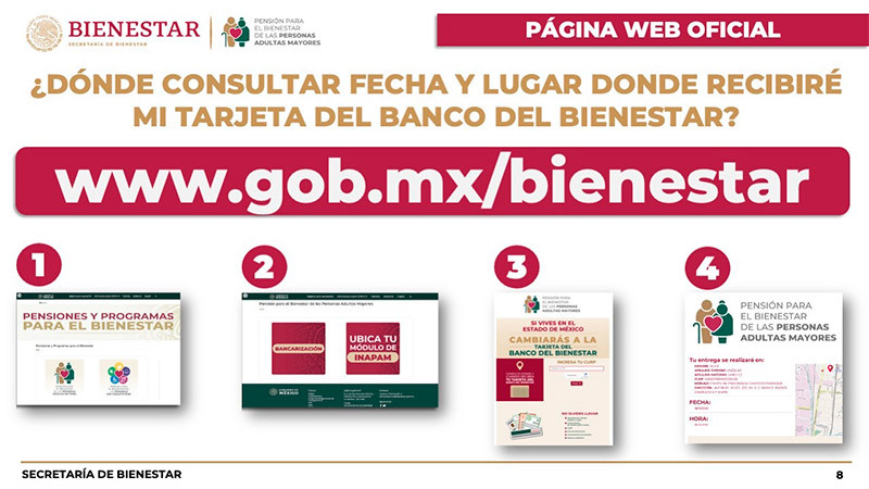 Anuncian cambio de Tarjetas Bienestar para todos los estados de la república 