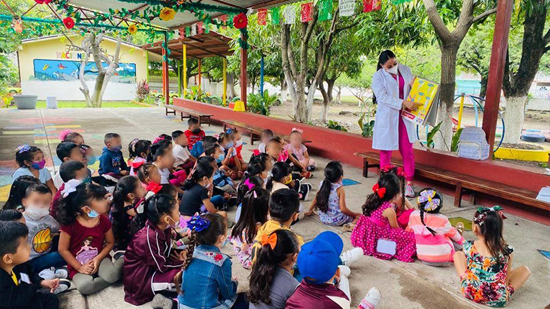 Realiza Secretaría de Salud de Michoacán más de 2 millones de acciones de salud bucal en escuelas