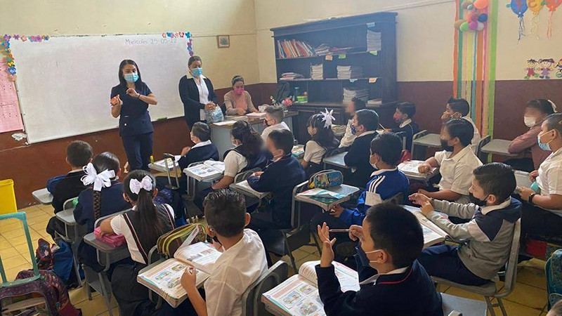 Realiza Secretaría de Salud de Michoacán más de 2 millones de acciones de salud bucal en escuelas