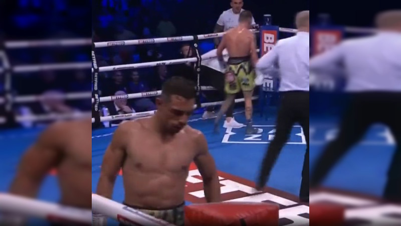 El boxeador mexicano Luis "Venado" López se corona campeón mundial de peso pluma 