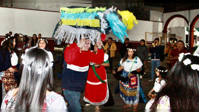 Bandas, toritos y alegría en la celebración a la Virgen de Guadalupe Quiroga