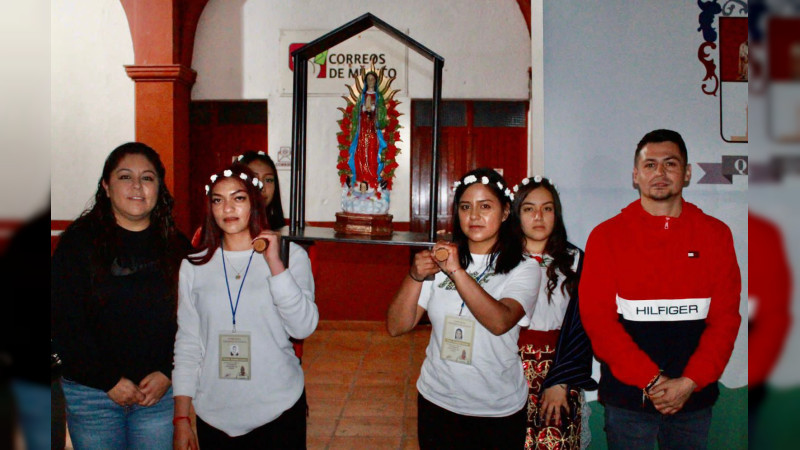 Bandas, toritos y alegría en la celebración a la Virgen de Guadalupe Quiroga