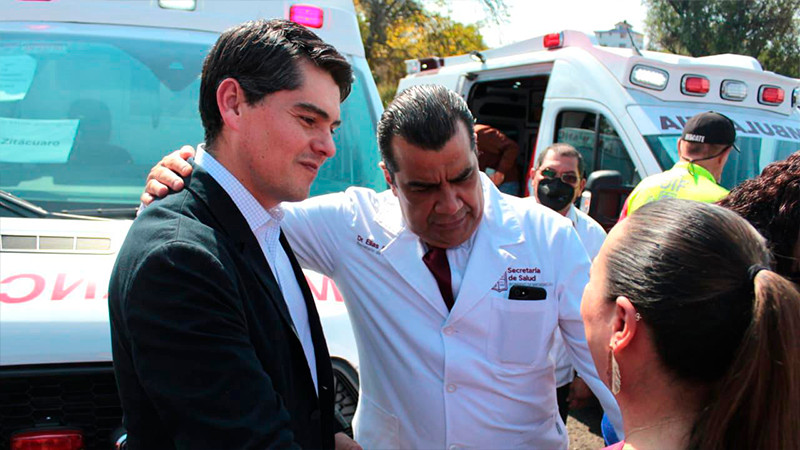Recibe Zitácuaro, ambulancia para atención de emergencias