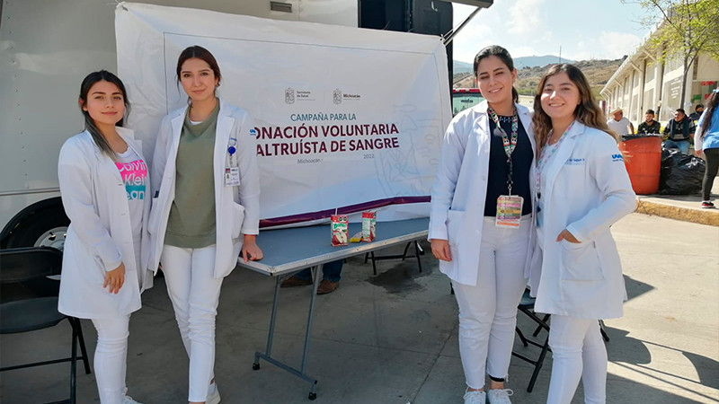 Realiza SSM jornada de donación altruista de sangre en el Miguel Silva