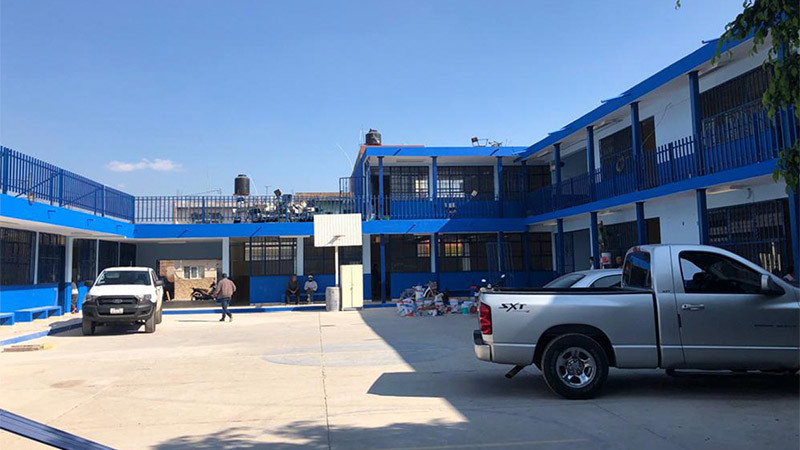  Avanza SCOP en rehabilitación de escuela primaria en Zamora 