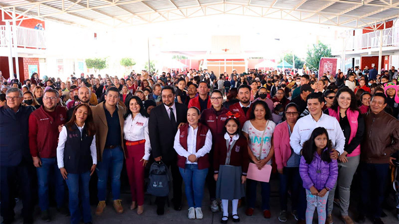 Beneficiados más de 15 mil habitantes de Morelia a través de Barrio Bienestar 