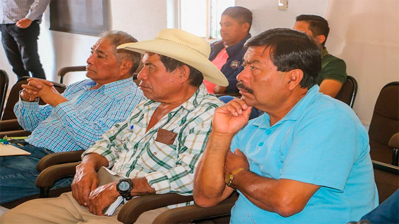 Capacitan a autoridades comunales en mecanismos de participación ciudadana en Michoacán 