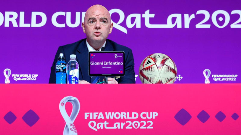 Gianni Infantino destaca el "gran éxito" del Mundial de-Qatar 2022 