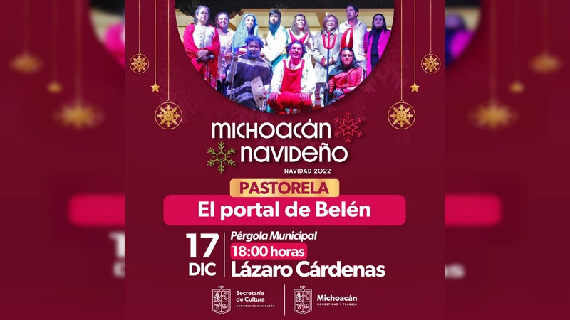 Este fin de semana, Michoacán Navideño presenta conciertos y pastorelas en municipios michoacanos