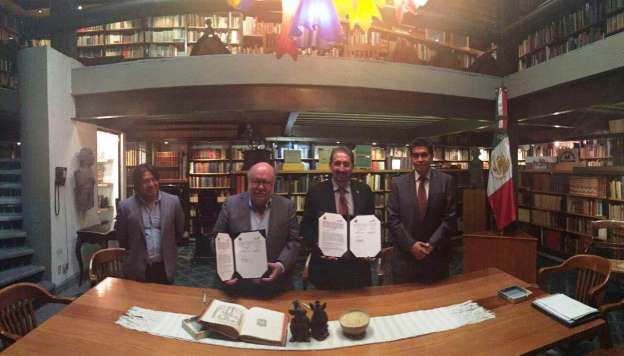 Signa UMSNH convenio con Editorial Porrúa para publicación de obras - Foto 1 