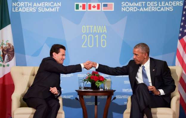 Logran Peña Nieto, Obama y Trudeau histórico acuerdo de energía limpia - Foto 1 
