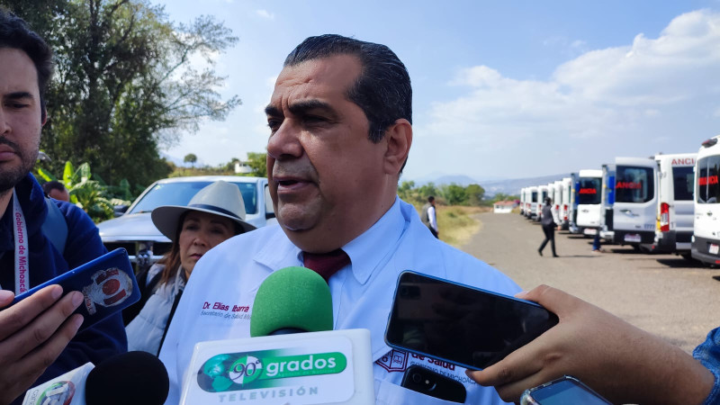 Michoacán con vigilancia epidemiología para prevenir meningitis: Elías Ibarra 