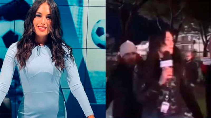 Condenan a aficionado que acosó a reportera durante transmisión en vivo 